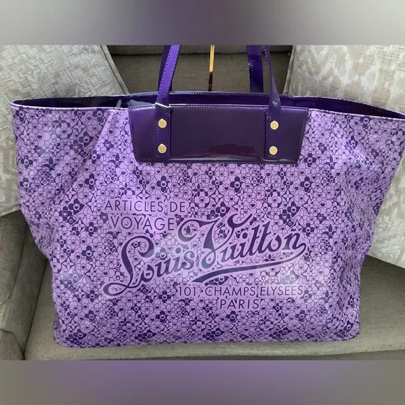 Louis Vuitton Takashi Murakami Cosmic Blossom Tote - Picture 1 of 10